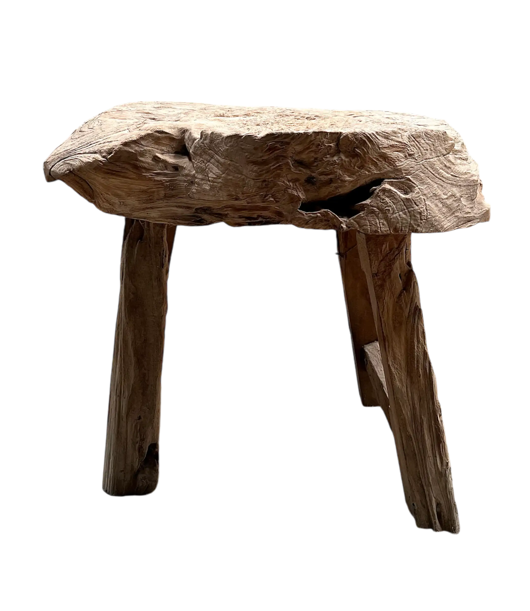 Old Wood Stool